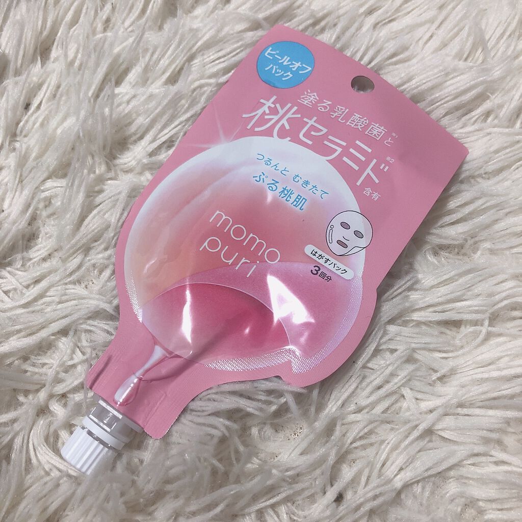 ももぷり フレッシュピールオフパック/ももぷり/ピーリングを使ったクチコミ(1枚目)