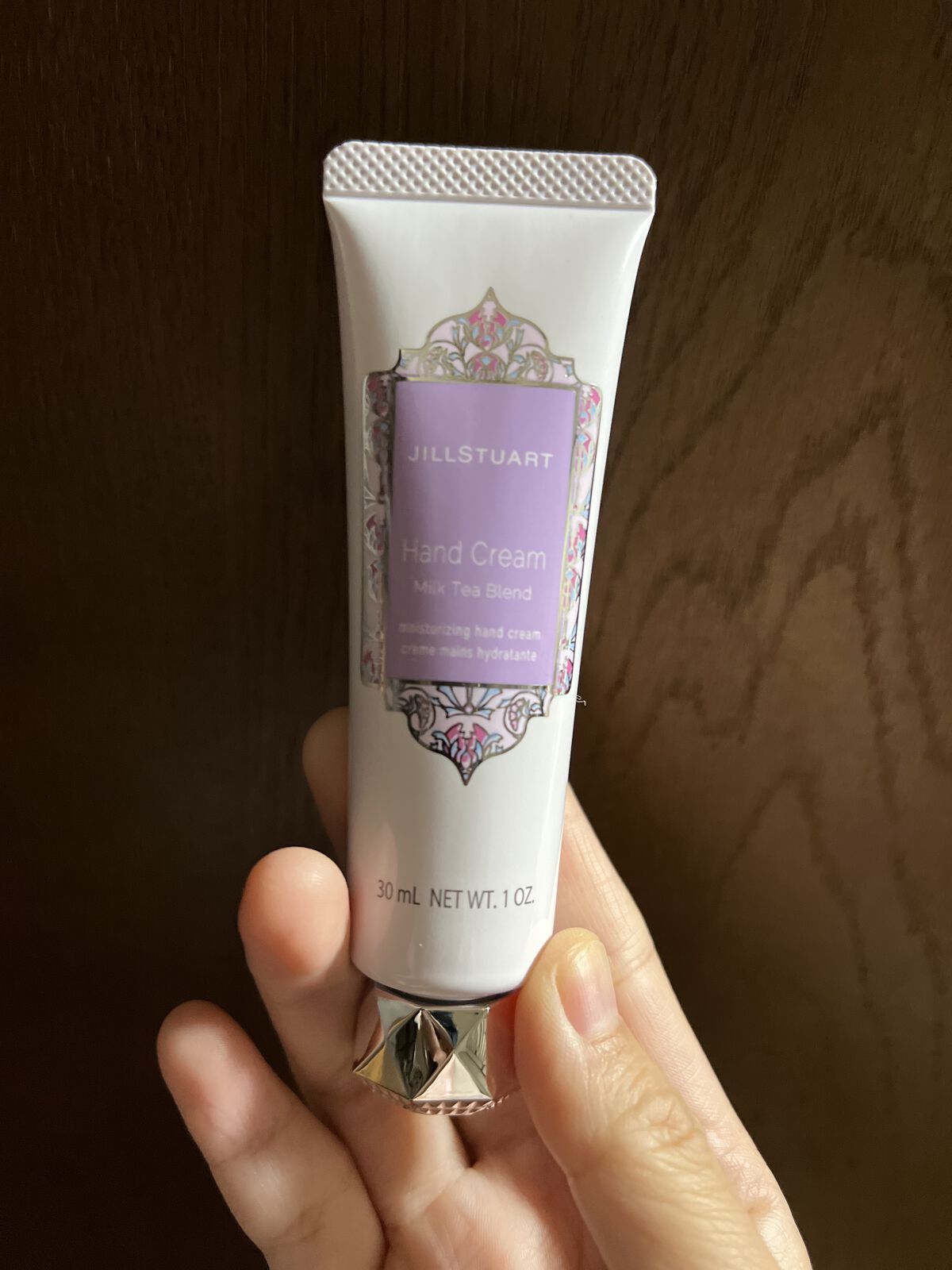 ハンドクリーム ミルクティーブレンド/JILL STUART/ハンドクリームを使ったクチコミ（1枚目）