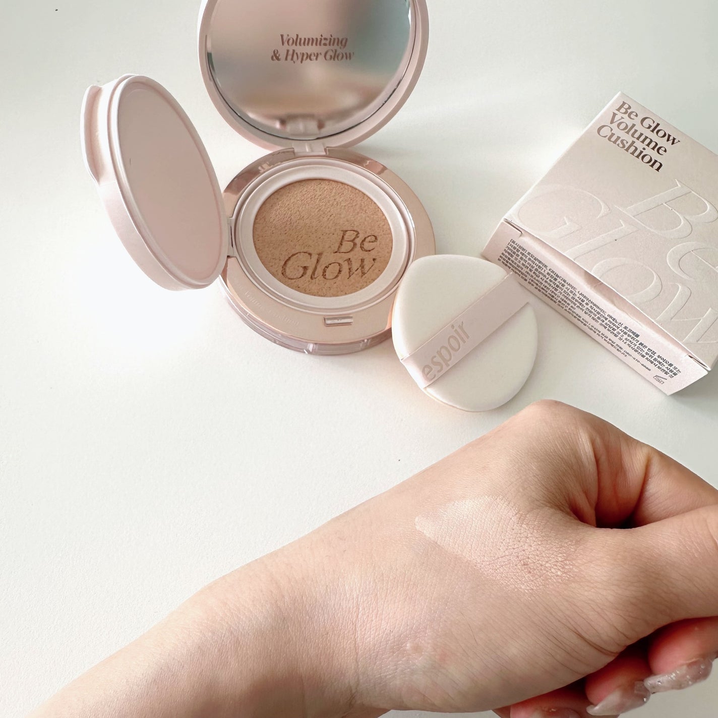 エスポア ビーグロー ボリュームクッション/espoir/クッションファンデーションを使ったクチコミ(3枚目)