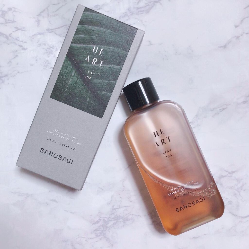  ハートリーフ100エッセンス/BANOBAGI/化粧水を使ったクチコミ（1枚目）