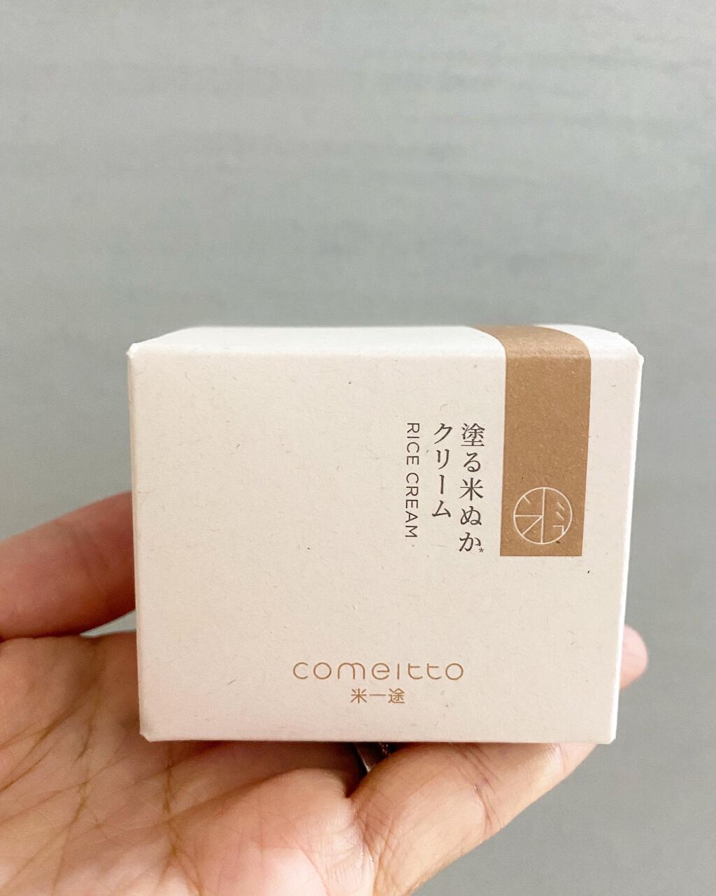 塗る米ぬかクリーム/米一途/フェイスクリームを使ったクチコミ（2枚目）