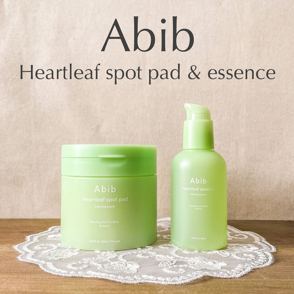 Heartleaf essence Calming pump/Abib /美容液を使ったクチコミ（1枚目）