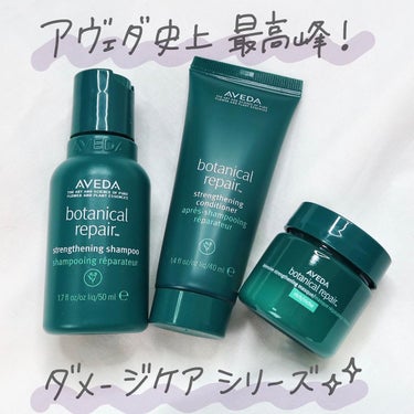 ボタニカル リペア インテンシブ マスク リッチ/AVEDA/洗い流すヘアトリートメントを使ったクチコミ（1枚目）