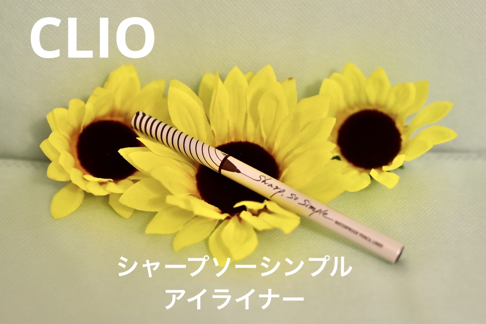 シャープ ソ シンプル ウォータープルーフ ペンシル ライナー/CLIO/ペンシルアイライナーを使ったクチコミ（1枚目）