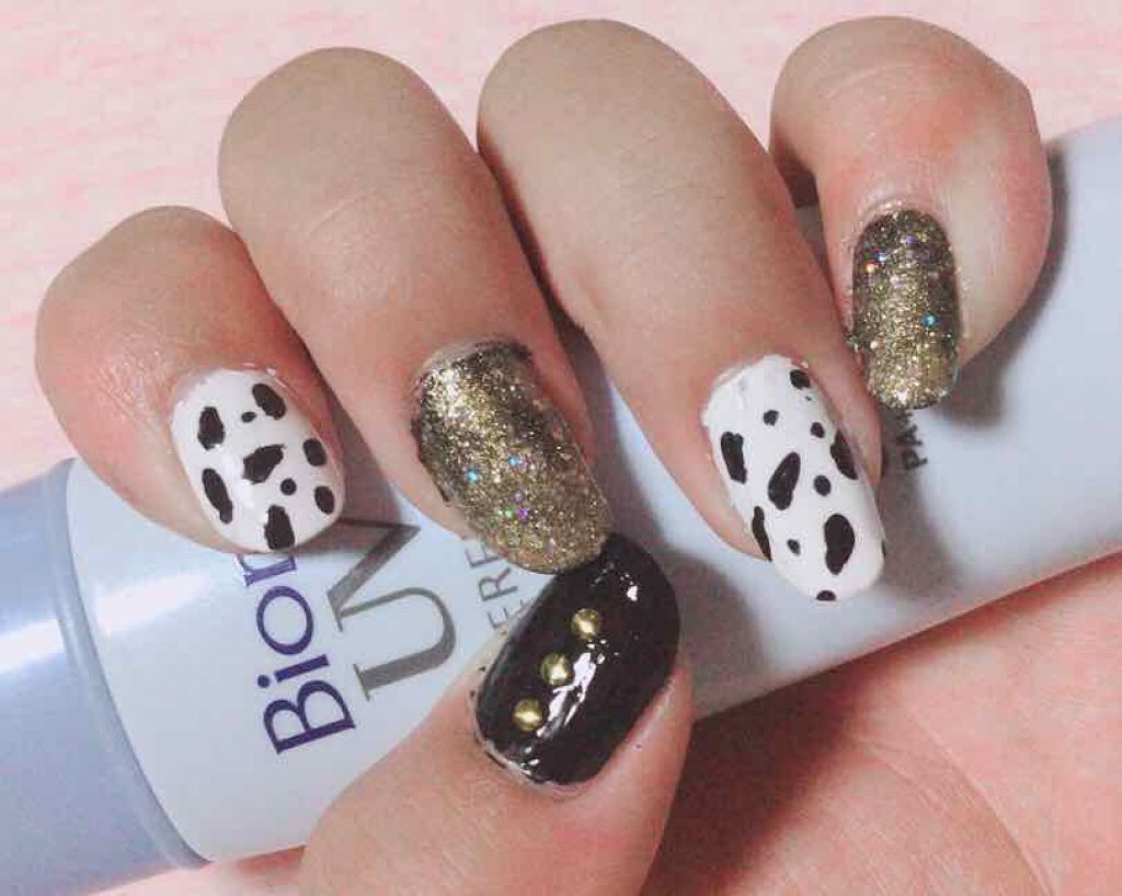 AT濃密グラマラス/セリア/マニキュアを使ったクチコミ(2枚目)