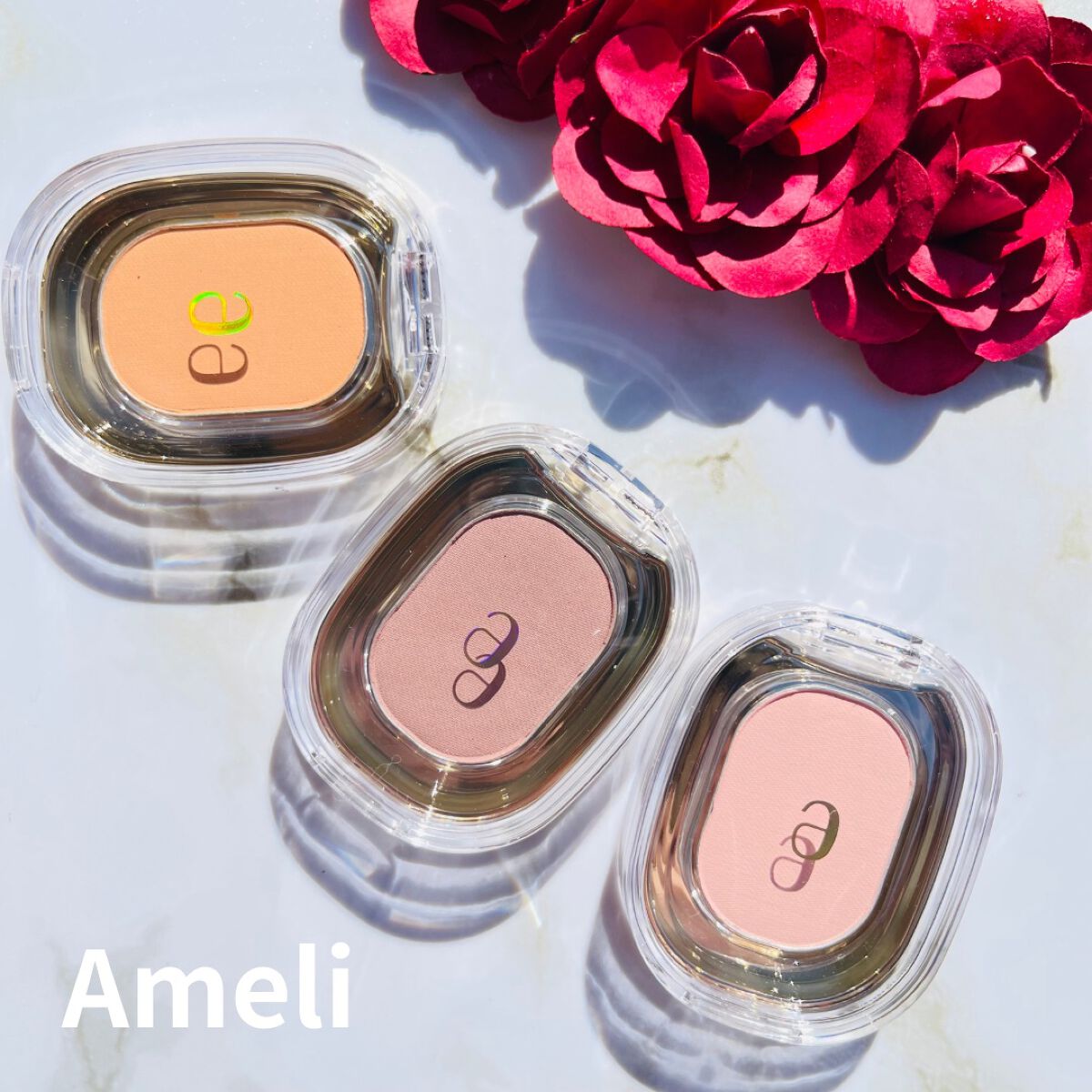 STEP BASIC EYESHADOW/Ameli/単色アイシャドウを使ったクチコミ(1枚目)