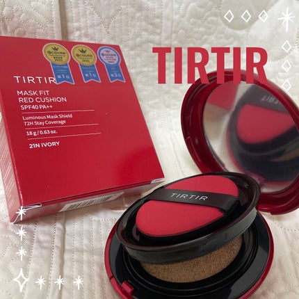 マスク フィット レッド クッション/TIRTIR(ティルティル)/クッションファンデーションを使ったクチコミ(1枚目)