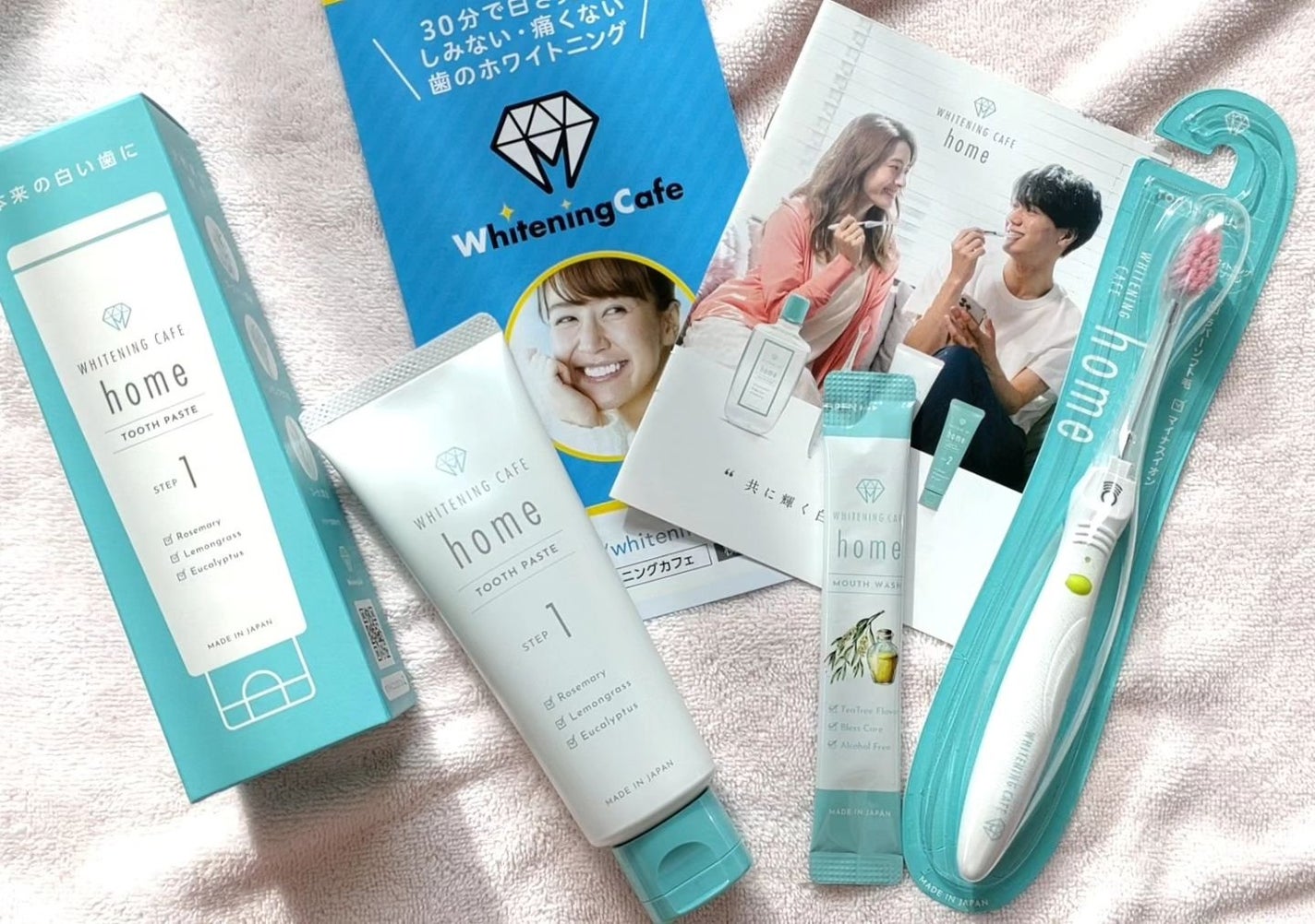 ホワイトニングカフェホーム/WHITENING CAFEhome/歯磨き粉を使ったクチコミ(1枚目)