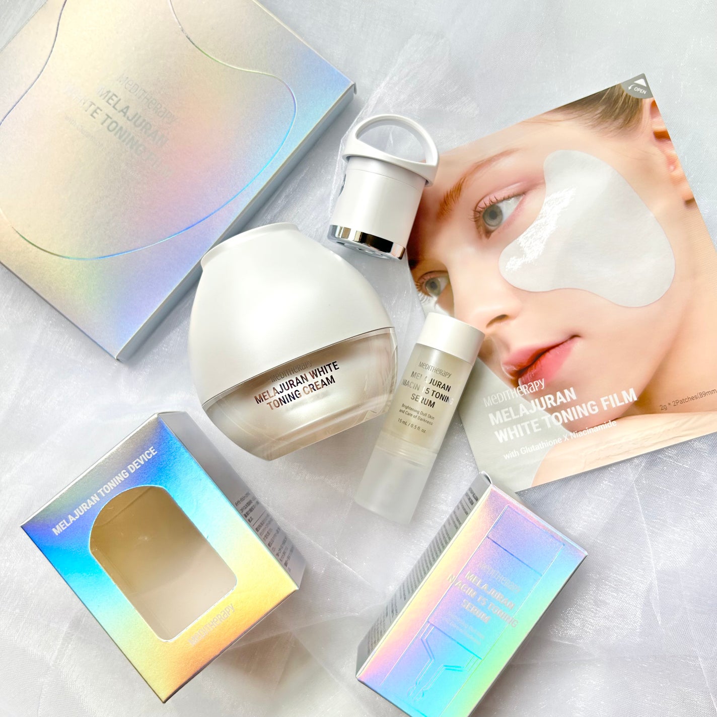 メラジュランホワイトトーニングフィルム/MEDITHERAPY/シートマスク・パックを使ったクチコミ(8枚目)