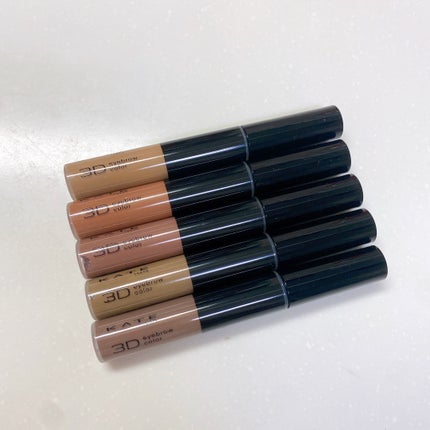 3DアイブロウカラーN/KATE/眉マスカラを使ったクチコミ(1枚目)