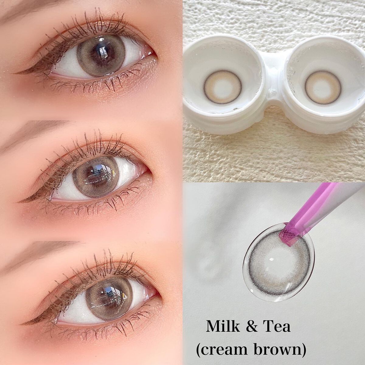 Cloud Pudding /chuu LENS/カラーコンタクトレンズを使ったクチコミ(2枚目)