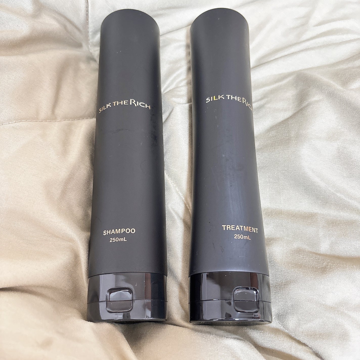 SILK THE RICH スカルプ&リペア シャンプー・トリートメント/SILK THE RICH/市販シャンプーを使ったクチコミ(1枚目)