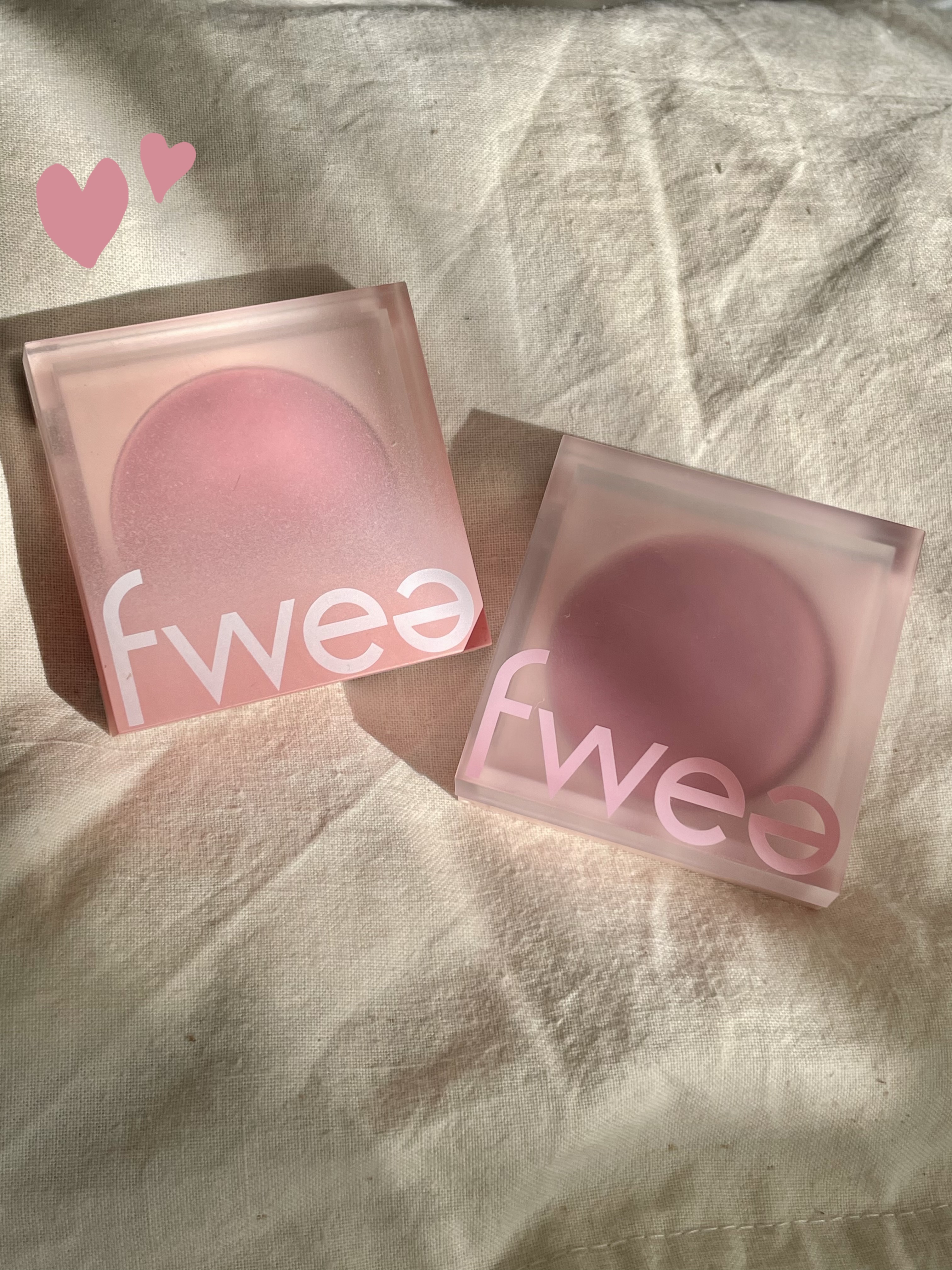 フィーチークメロウ 05 ラブミーライト/fwee/ジェル・クリームチークを使ったクチコミ（1枚目）