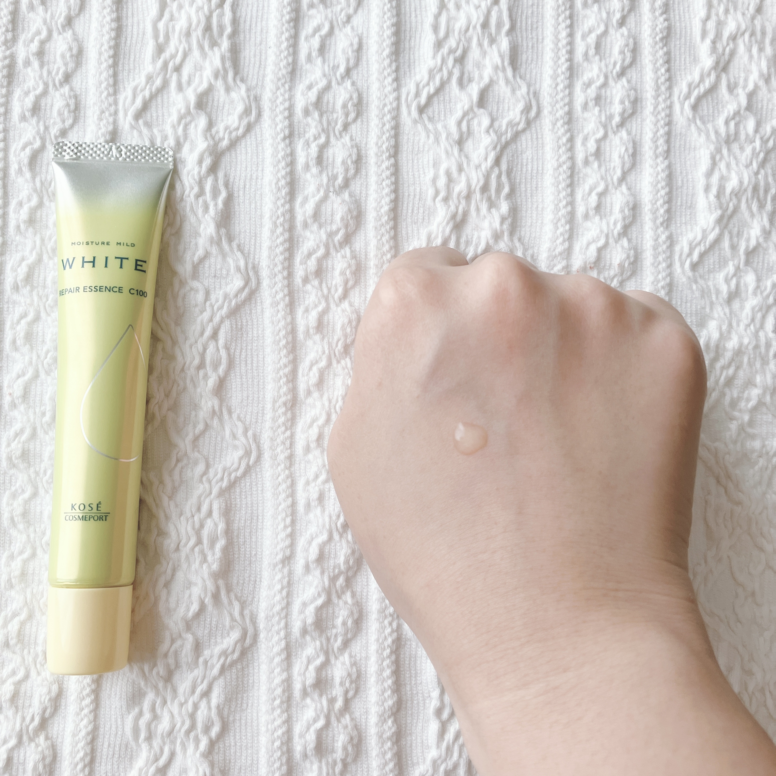 モイスチュアマイルドホワイトリペアエッセンス C100/モイスチュアマイルド ホワイト/美容液を使ったクチコミ（3枚目）