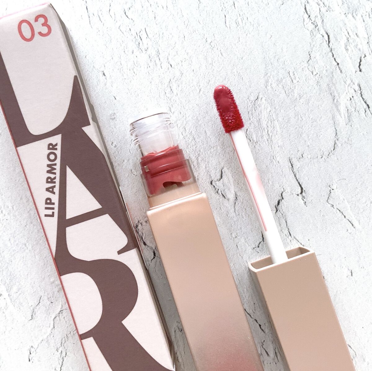 リップアーマー/KiSS/口紅を使ったクチコミ（1枚目）