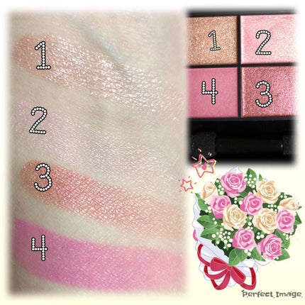 レブロン カラーステイ デイ トゥ ナイト アイシャドウ クアッド 565 プリティ/REVLON/アイシャドウパレットを使ったクチコミ(2枚目)