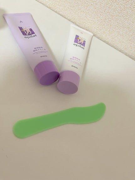 脱色クリーム 敏感肌用/エピラット/ムダ毛ケアを使ったクチコミ(2枚目)