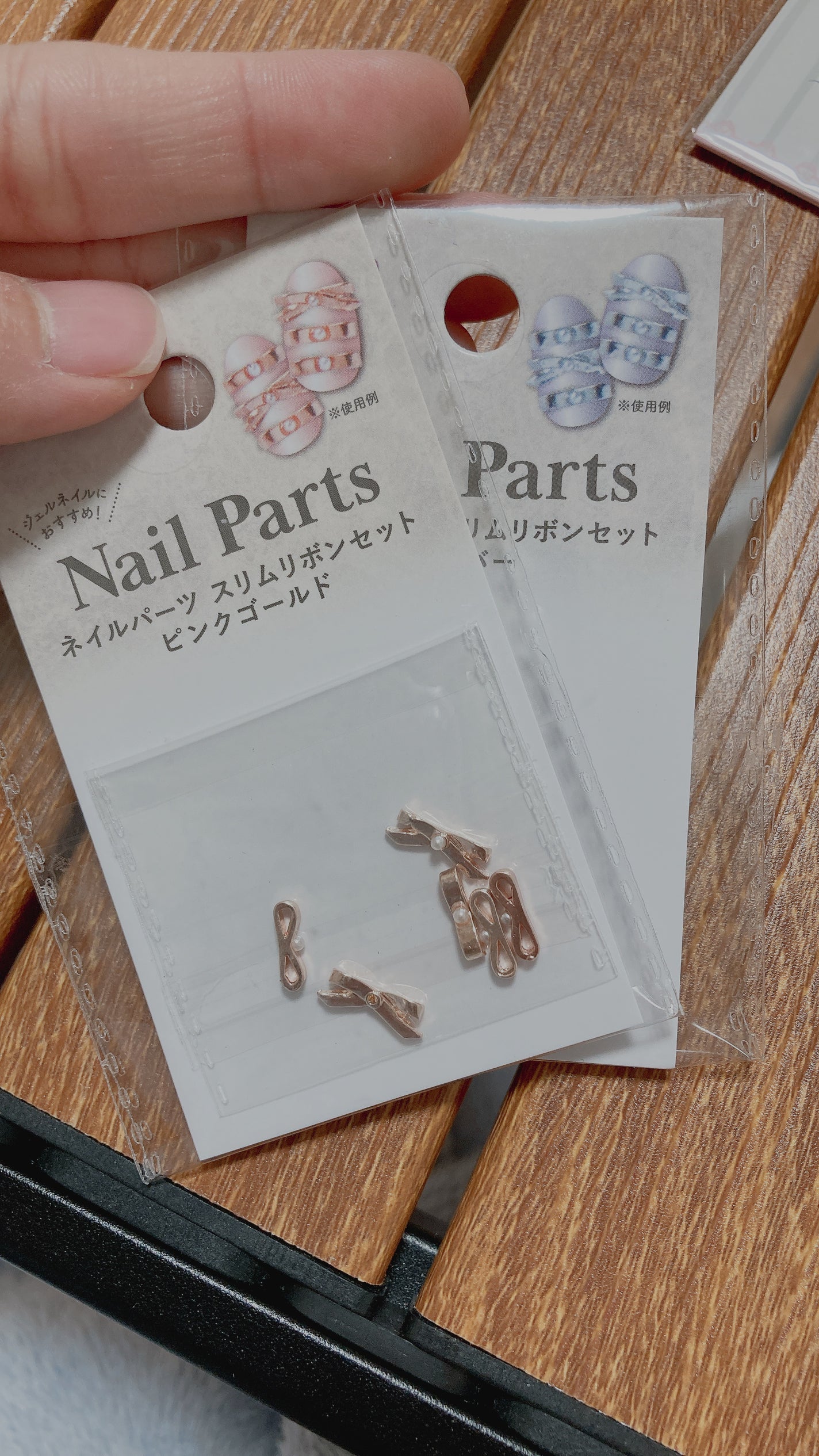 ネイルパーツ/セリア/ネイルチップ・パーツを使ったクチコミ(3枚目)