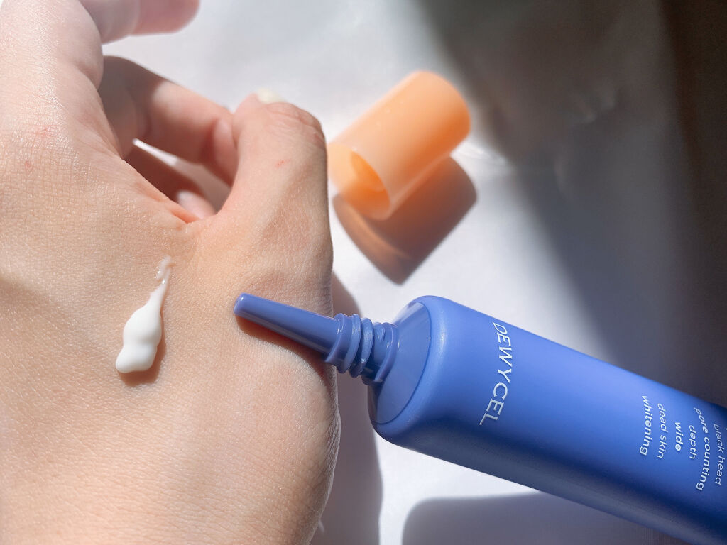 ポアーテンクリーム/DEWYCEL/化粧下地を使ったクチコミ（3枚目）