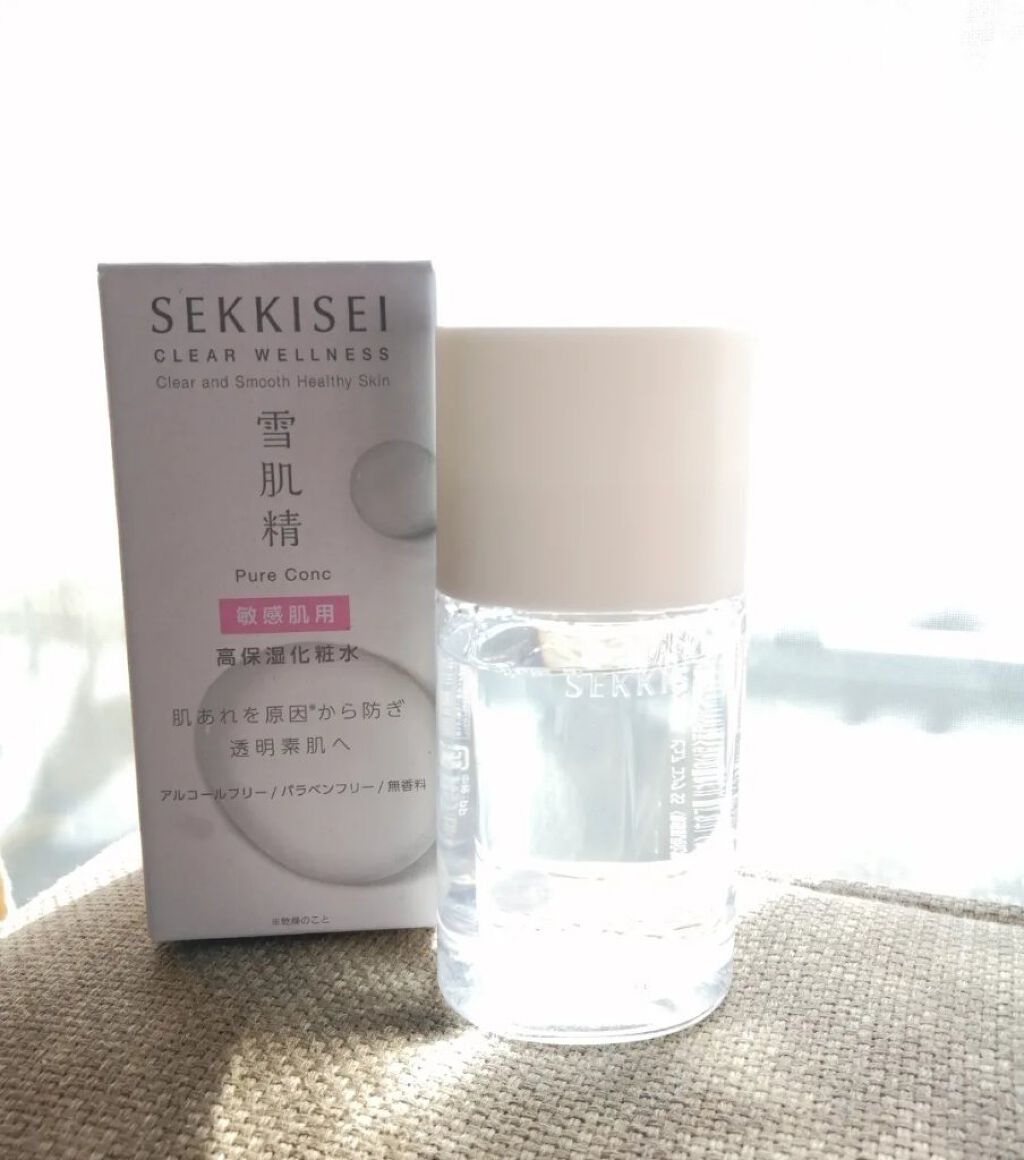 クリアウェルネス ピュア コンクSS/雪肌精/化粧水を使ったクチコミ（1枚目）