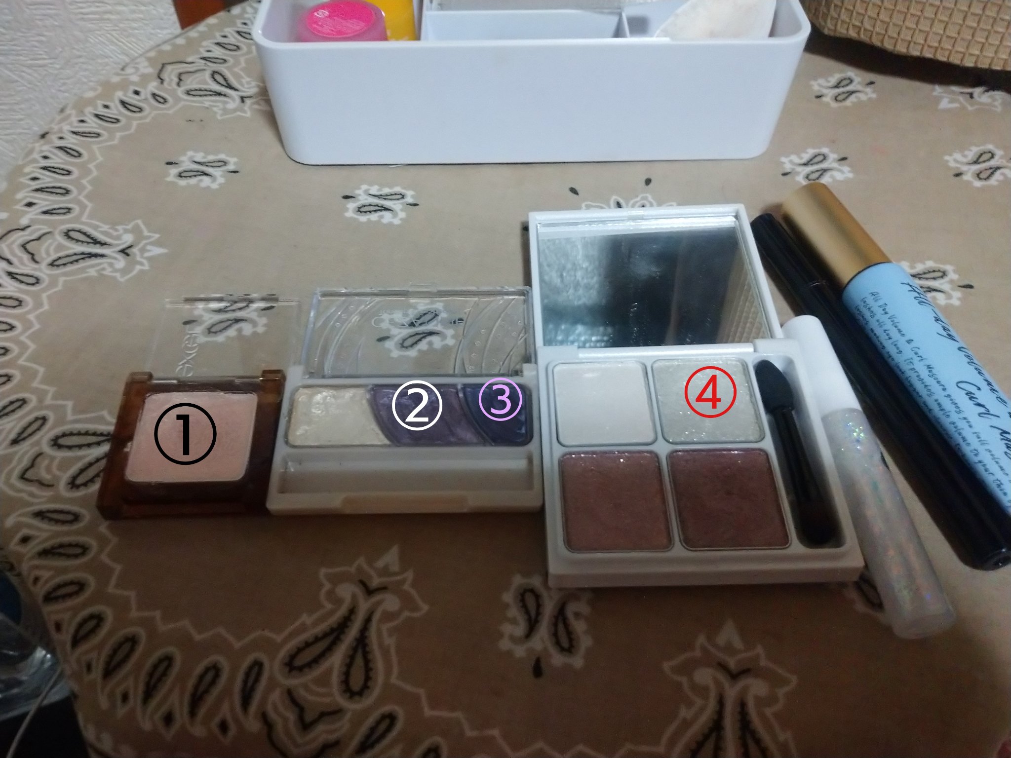 アイデイト ラメライナー 01 クリアグリッター/IDATE/リキッドアイシャドウを使ったクチコミ（1枚目）