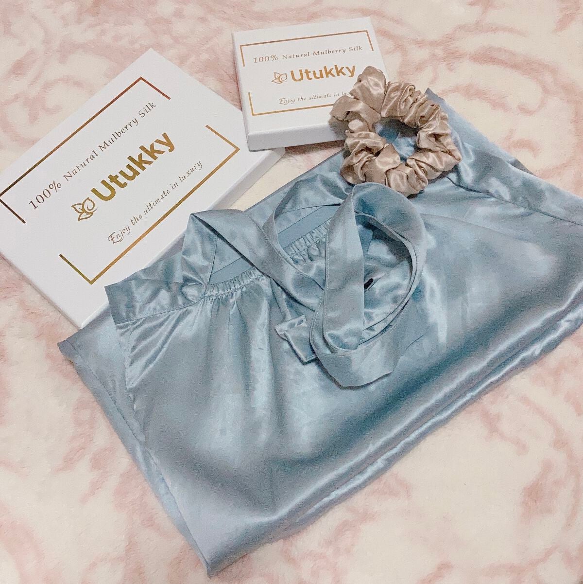 シルクナイトキャップ/Utukky/ヘアケアグッズを使ったクチコミ(1枚目)