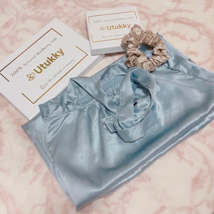 シルクナイトキャップ/Utukky/ヘアケアグッズを使ったクチコミ(1枚目)