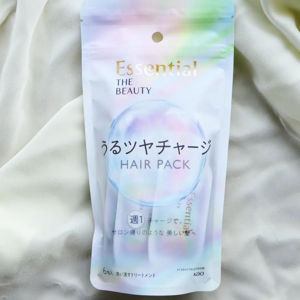 ザビューティ うるツヤチャージヘアパック/エッセンシャル/ヘアマスク・ヘアパックを使ったクチコミ（2枚目）