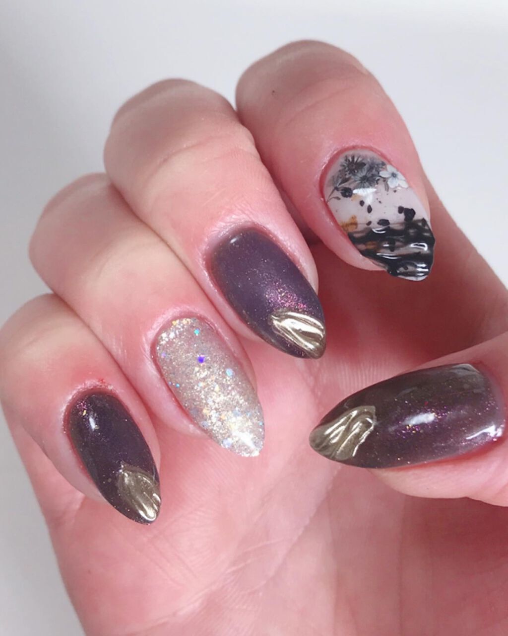 ジェルネイル(ライト対応)/セリア/ジェルネイルを使ったクチコミ(2枚目)