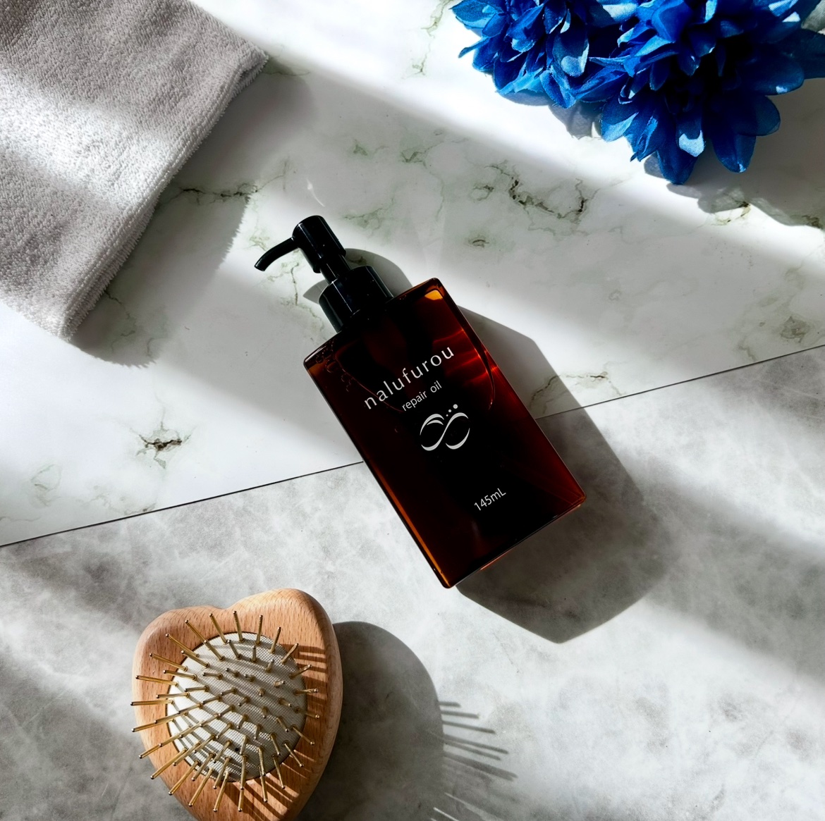 ナルフロウリペアオイル/nalufuro/アウトバストリートメントを使ったクチコミ（1枚目）