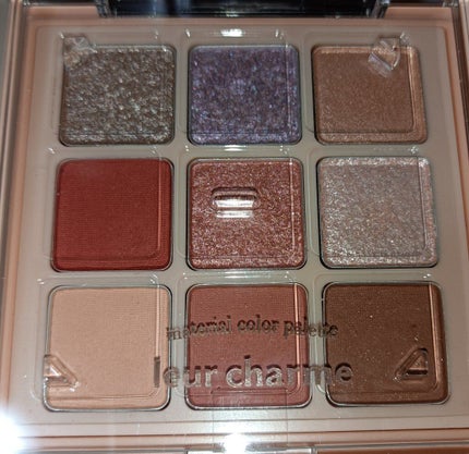 マテリアルカラーパレット/leur charme/アイシャドウパレットを使ったクチコミ(8枚目)