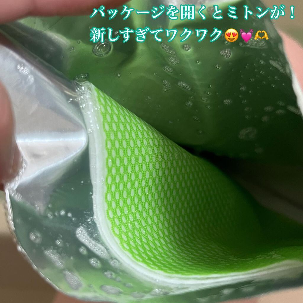 ボディピーリングパッド/Mom’s Bath Recipe/ピーリングを使ったクチコミ（2枚目）