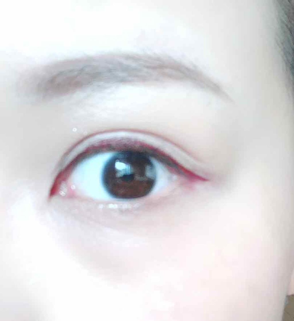 キングダム ジェルアイライナー ピンクバーガンディ/キングダム/ジェルアイライナーを使ったクチコミ（3枚目）