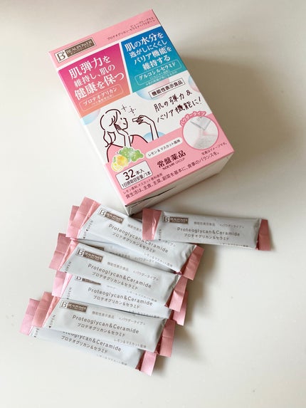 ビューパワープラス プロテオグリカン・セラミド<パウダー>/常盤薬品/美容サプリメントを使ったクチコミ(1枚目)