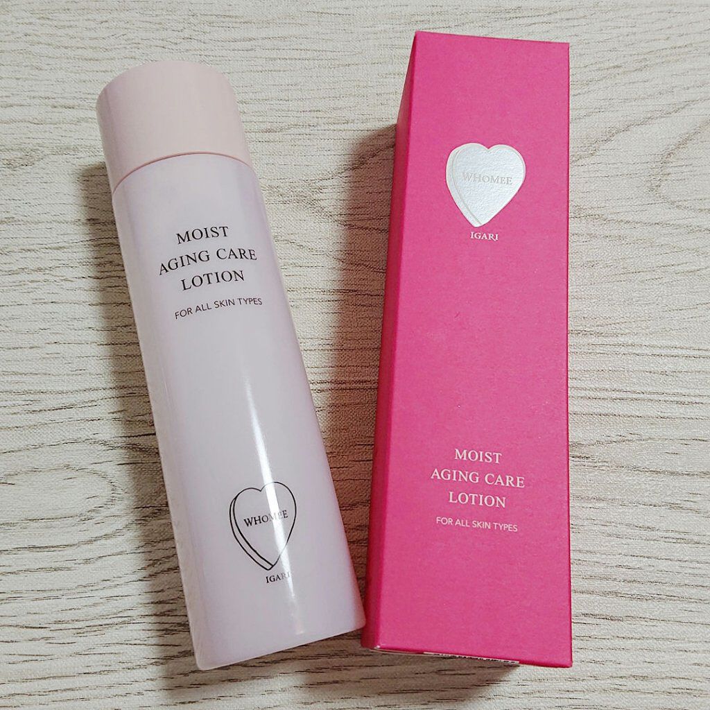 モイストエイジングケアローション/WHOMEE/化粧水を使ったクチコミ（1枚目）