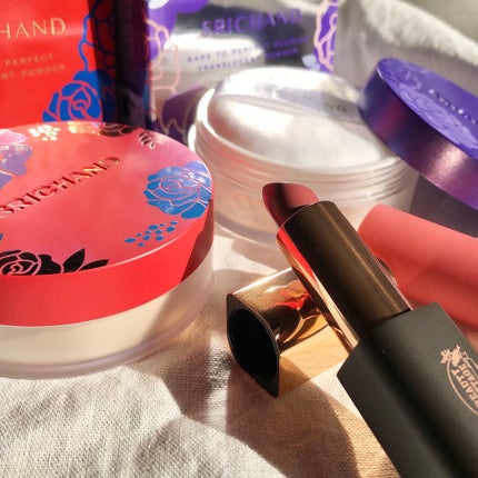 LUXURY VELVET MATTE LIPSTICK/Beauty Cottage/口紅を使ったクチコミ(8枚目)