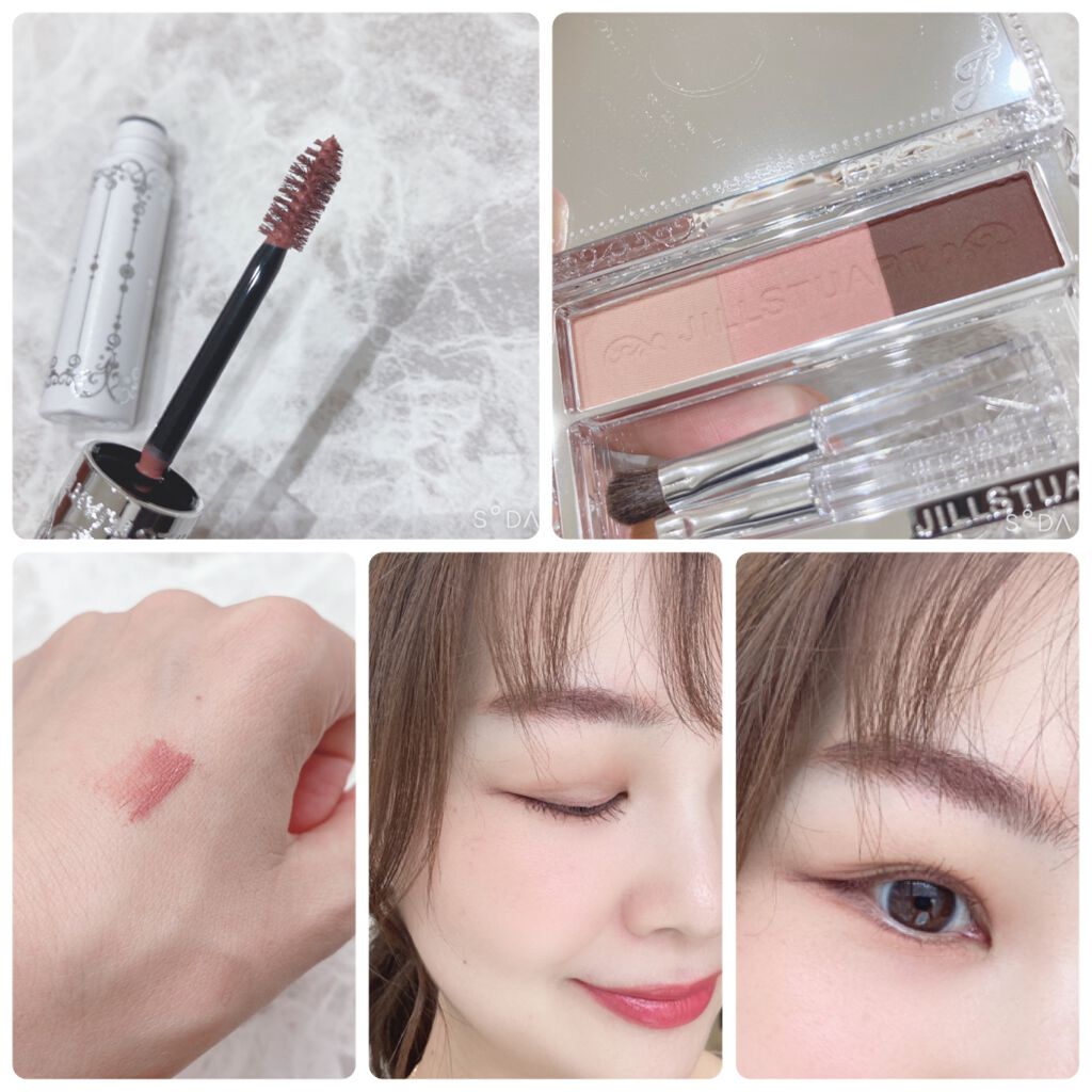 ジルスチュアート ムースブロウマスカラ/JILL STUART/眉マスカラを使ったクチコミ(1枚目)