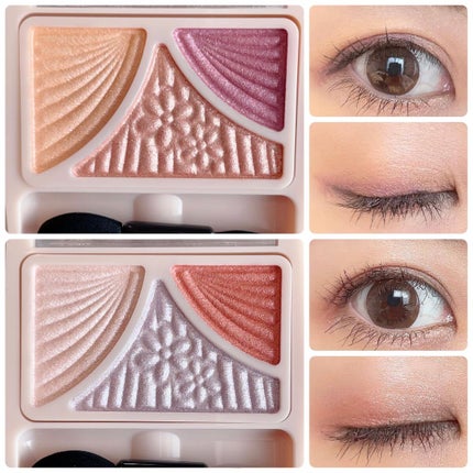 ジューシーピュアアイズ/キャンメイク/アイシャドウパレットを使ったクチコミ(4枚目)