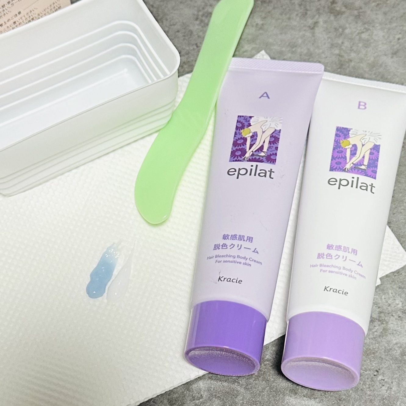脱色クリーム 敏感肌用/エピラット/ムダ毛ケアを使ったクチコミ（2枚目）