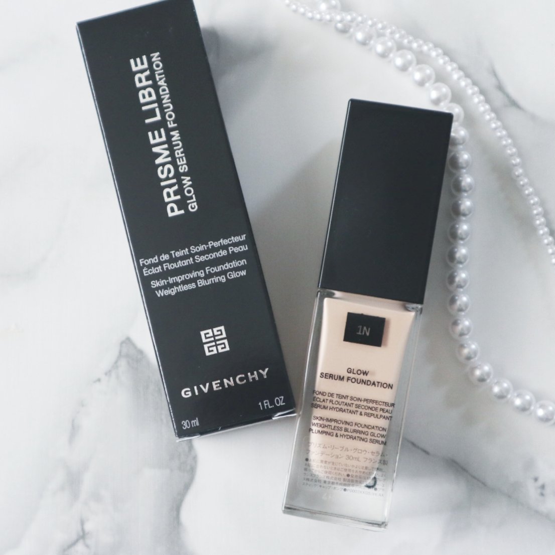 プリズム･リーブル･グロウ･セラム･ ファンデーション/GIVENCHY/リキッドファンデーションを使ったクチコミ（1枚目）