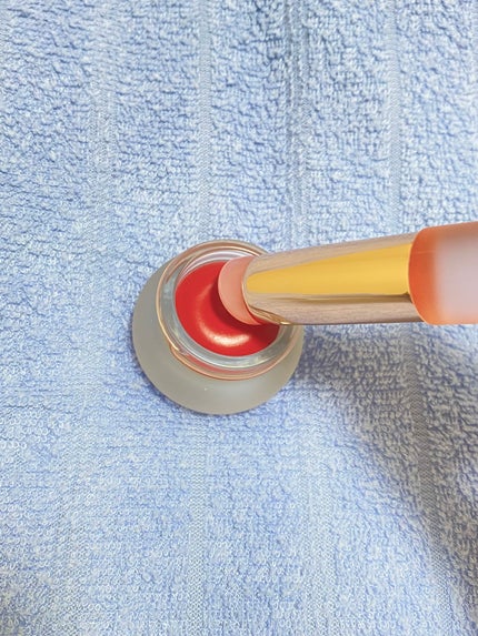 リップアンドチーク ブラーリープリンポット/fwee/口紅を使ったクチコミ(4枚目)