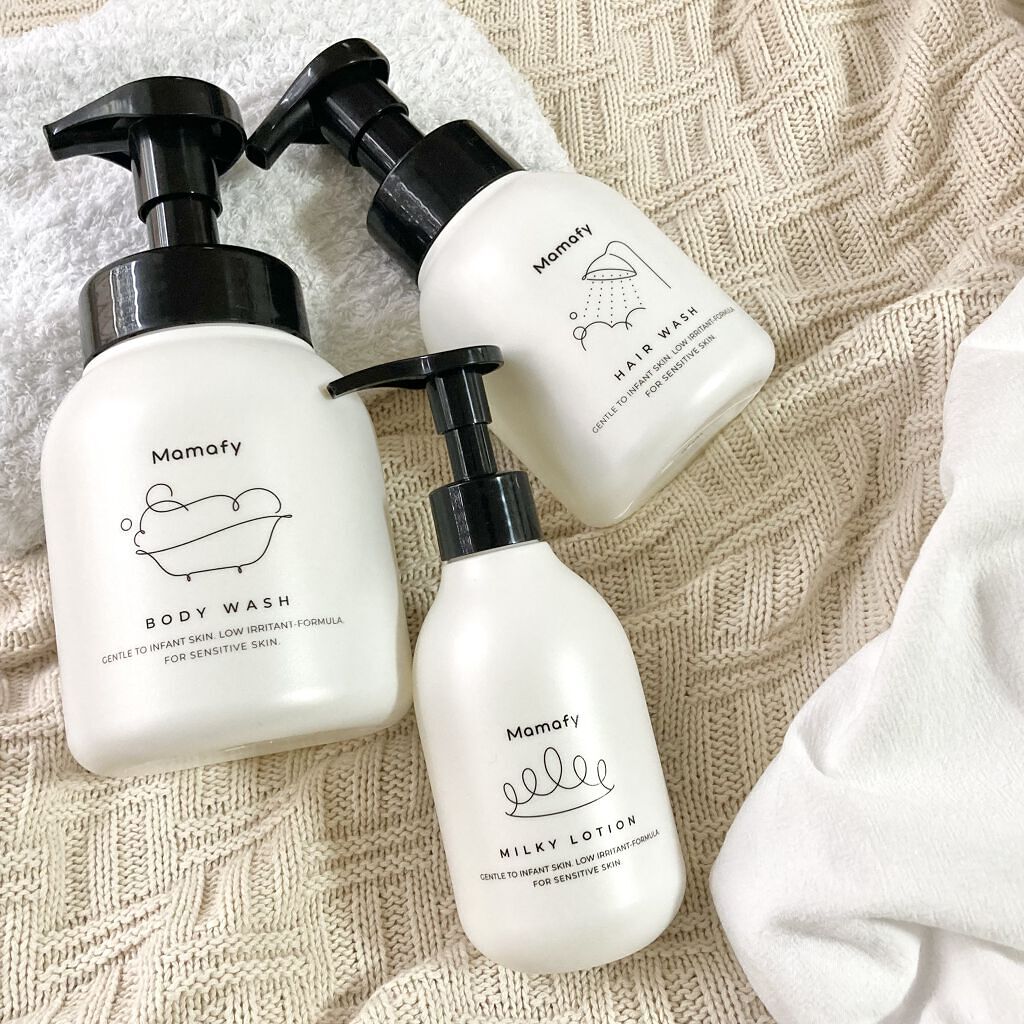 潤いミルキーローション/Mamafy/ボディローションを使ったクチコミ（1枚目）