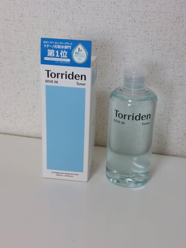 Torriden ダイブイン トナーのクチコミ「同シリーズのダイブインセラム(美容液)がよすぎて
化粧水もぜひ使ってみたいと思って
LIPSで.....」（1枚目）