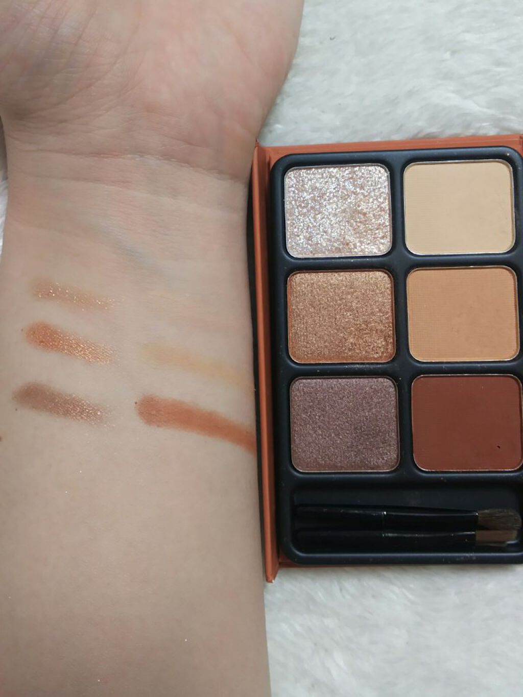 アイカラーパレット/heme/アイシャドウパレットを使ったクチコミ(3枚目)