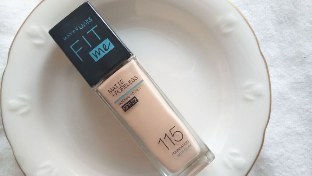 フィットミー リキッドファンデーション R/MAYBELLINE NEW YORK/リキッドファンデーションを使ったクチコミ(1枚目)