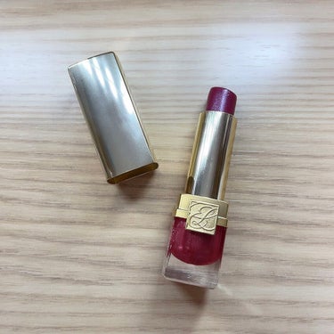 ピュア カラー クリスタル シアー リップスティック 54 パッション フルーツ シマー/ESTEE LAUDER/口紅を使ったクチコミ（1枚目）