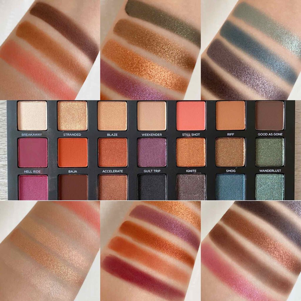 Born to run/アーバンディケイ/アイシャドウパレットを使ったクチコミ(3枚目)