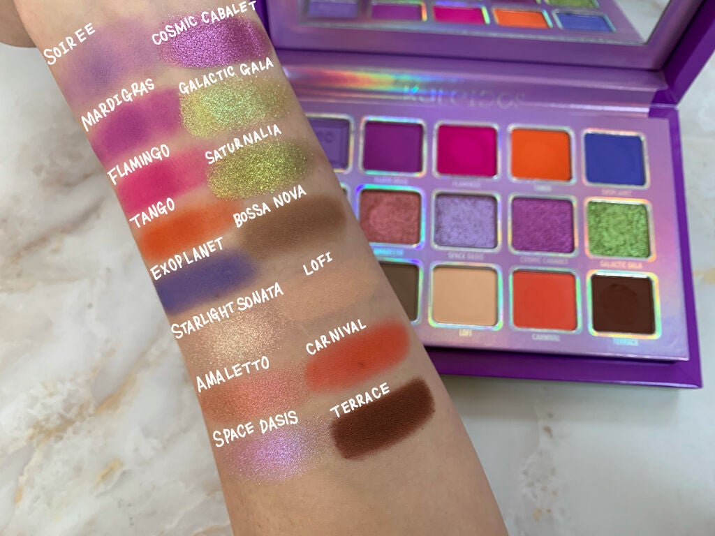 The Escape Pod/Kaleidos Makeup/アイシャドウパレットを使ったクチコミ(3枚目)