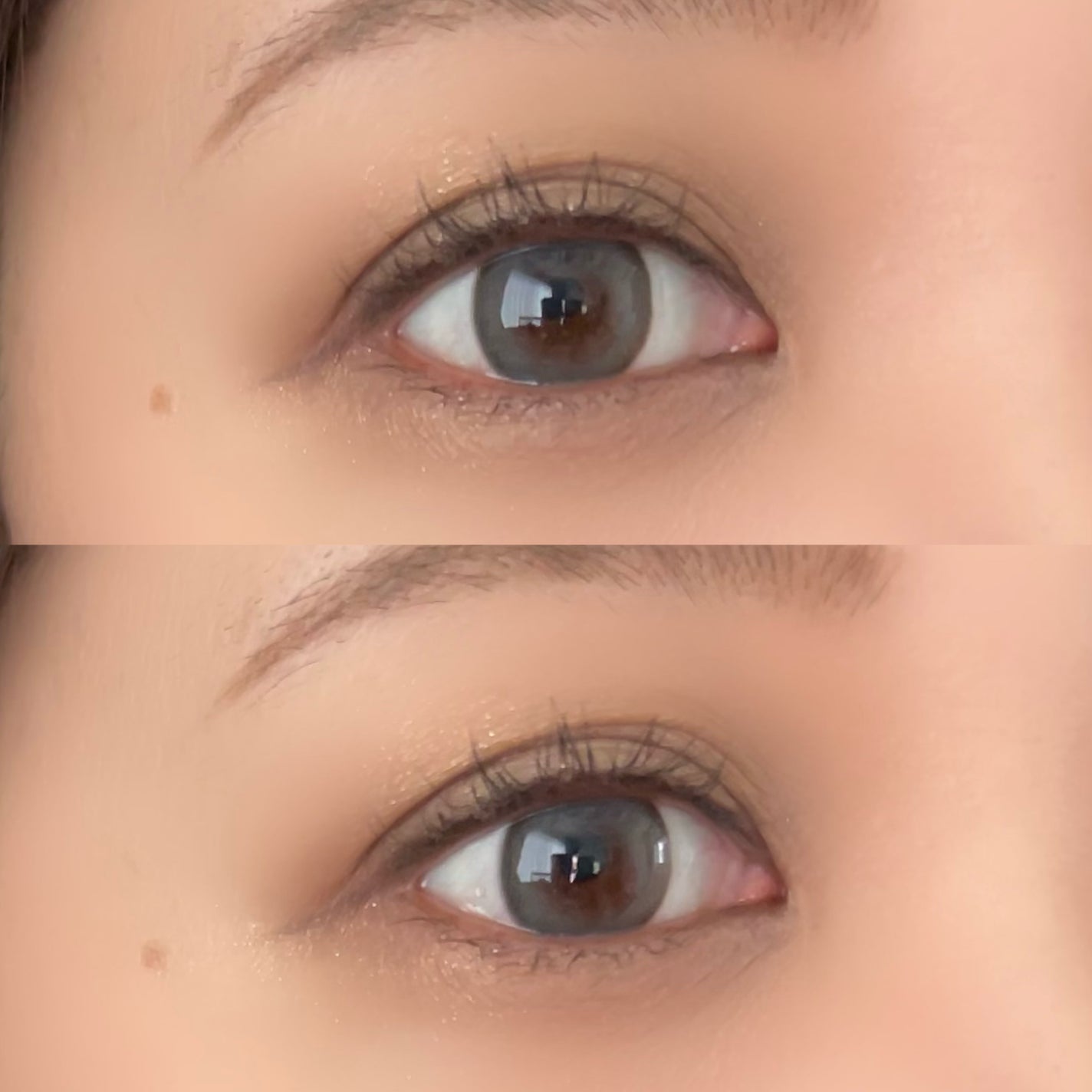 ミスティワンデー/OLENS/カラーコンタクトレンズを使ったクチコミ(3枚目)