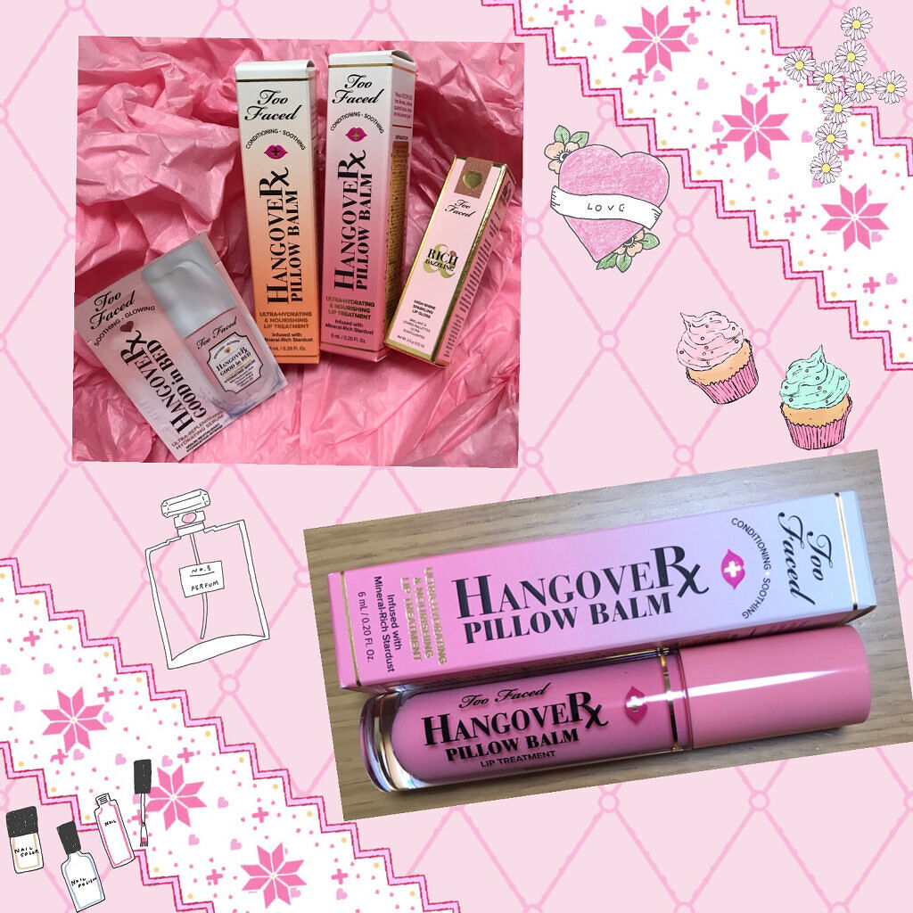 ～トゥー フェイスド ハングオーバー～ ピロー バーム リップ トリートメント/Too Faced/リップ美容液を使ったクチコミ（1枚目）